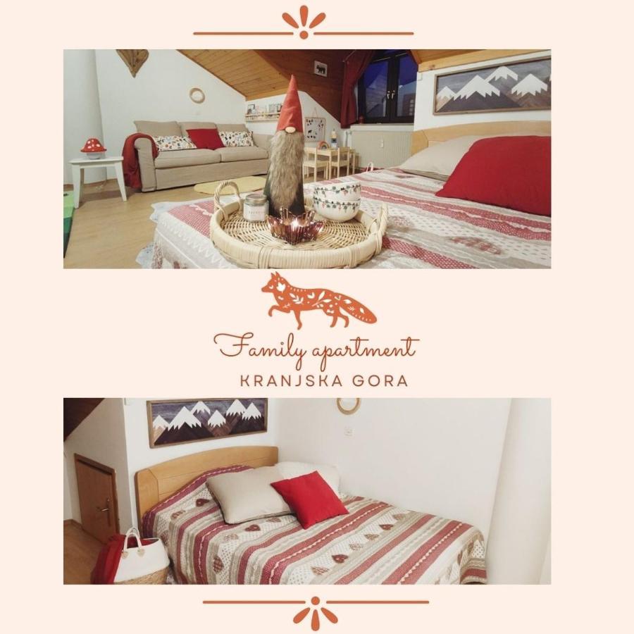 Fox Family Apartment Краньска Гора Экстерьер фото